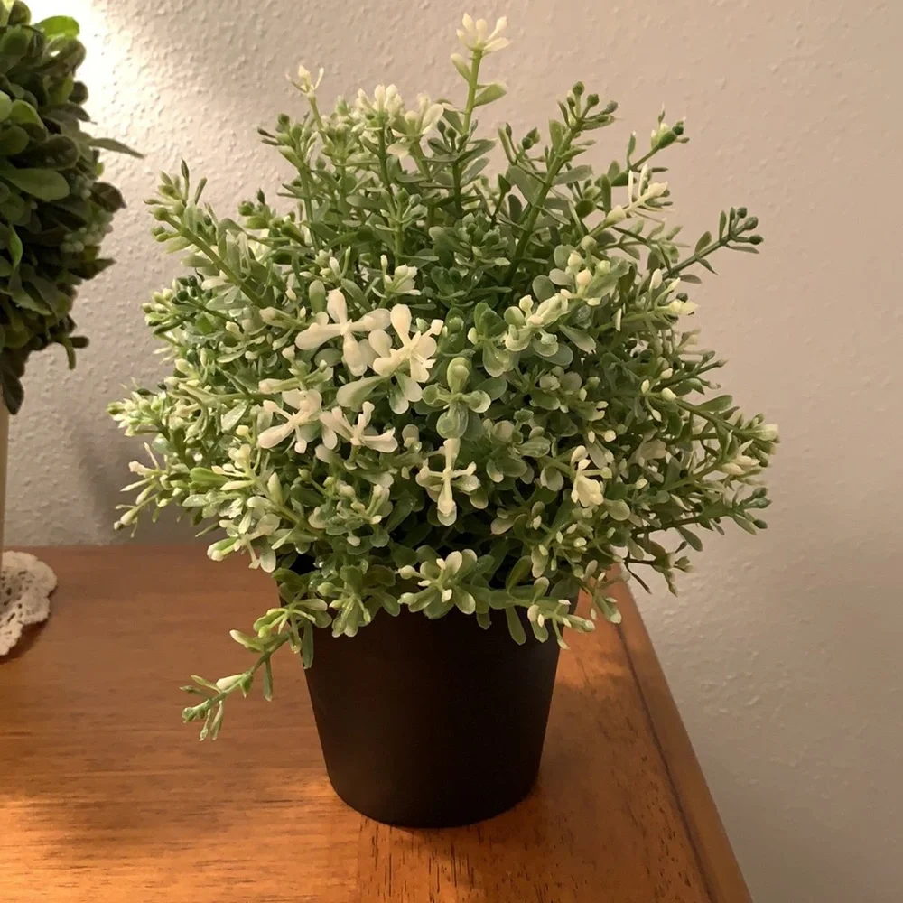 IKEA Artificial Faux Potted Greenery Plant Like New